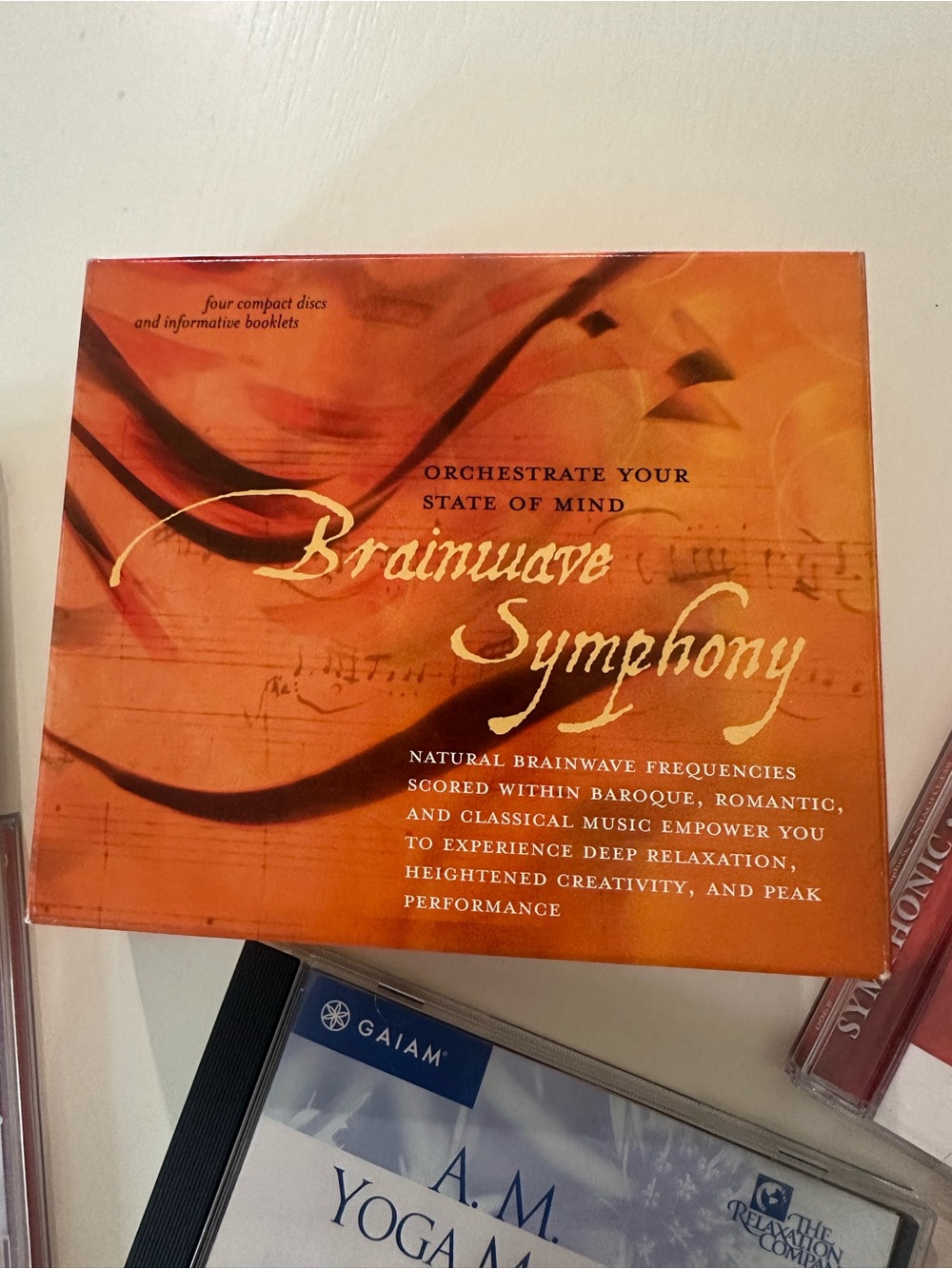 GAIAM Brainwave Symphony, Baby’s first Classics, yoga melodies + CD collection - Picture 3 of 16